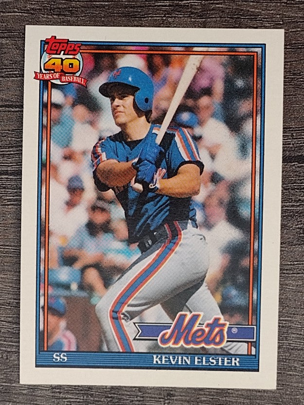 1991 Topps #134 Kevin Elster