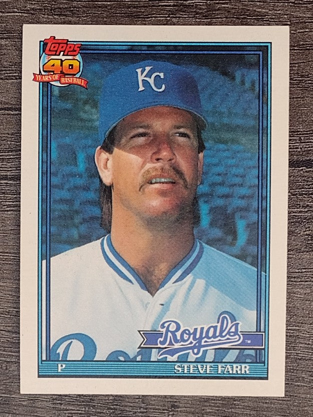 1991 Topps #301 Steve Farr
