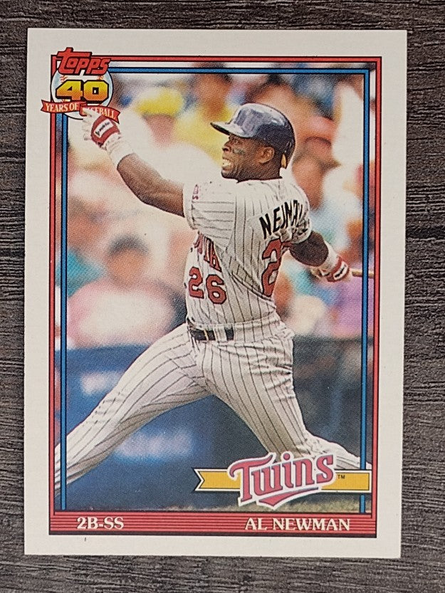 1991 Topps #748 Al Newman