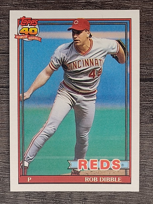 1991 Topps #662 Ron Dibble