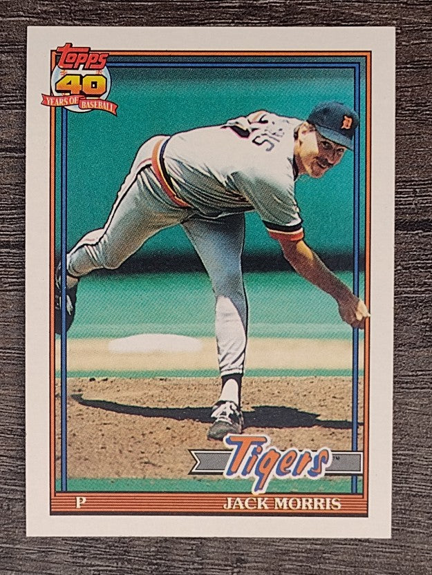 1991 Topps #75 Jack Morris