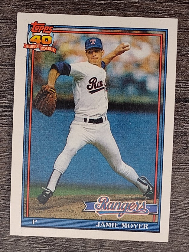 1991 Topps #138 Jamie Moyer