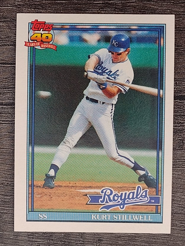 1991 Topps #478 Kurt Stillwell