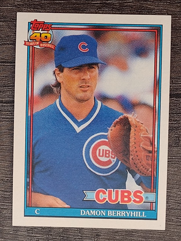 1991 Topps #188 Damon Berryhill