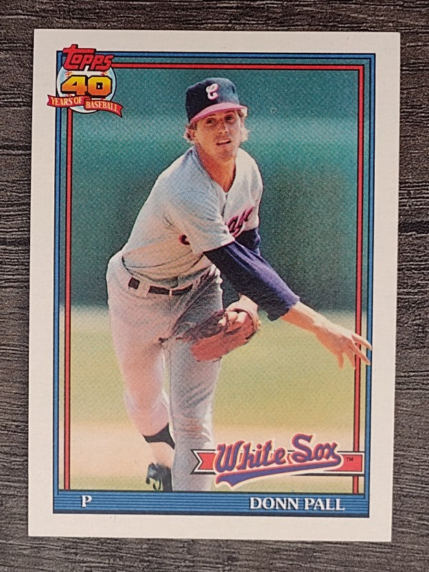 1991 Topps #768 Don Pall
