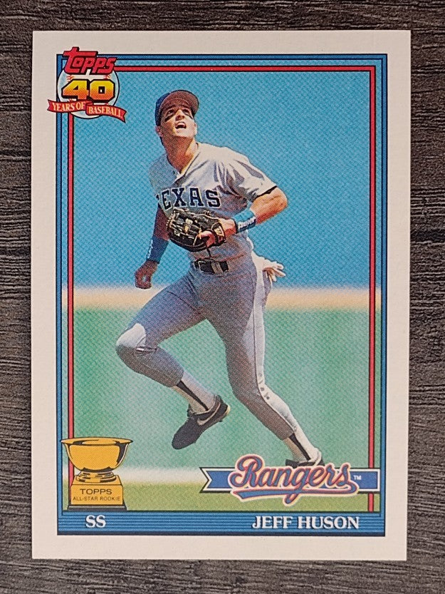 1991 Topps #756 Jeff Huson