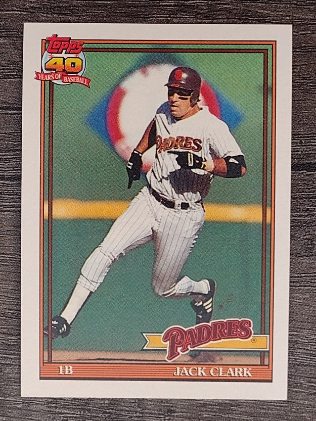1991 Topps #650 Jack Clark