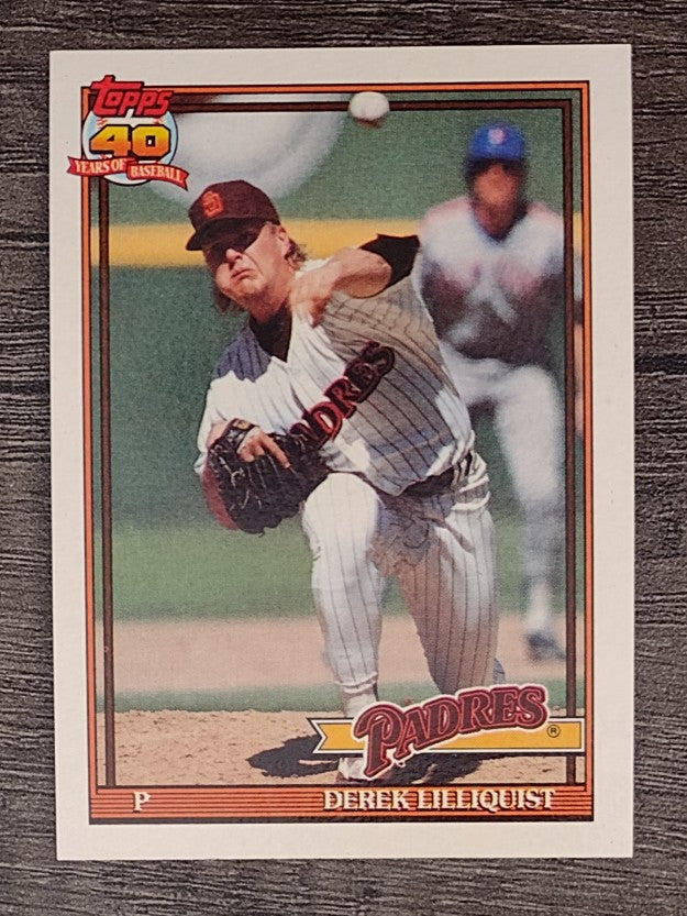 1991 Topps #683 Derek Lilliquist
