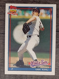 1991 Topps #121 Eric King