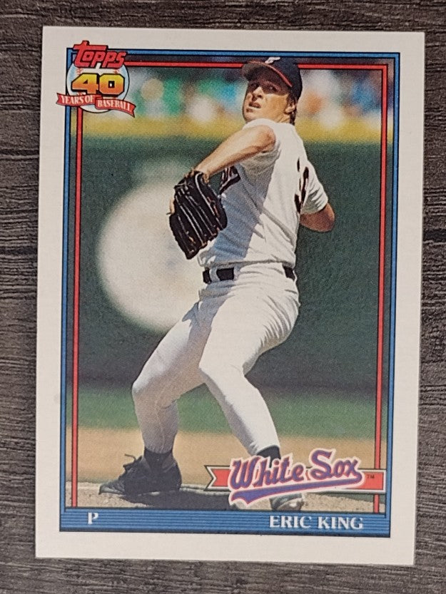 1991 Topps #121 Eric King