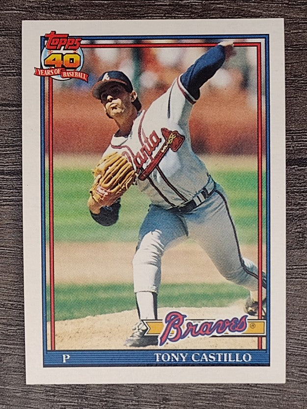 1991 Topps #353 Tony Castillo