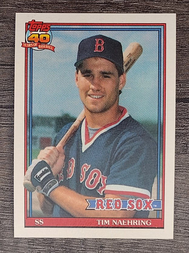 1991 Topps #702 Tim Naehring