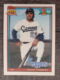 1991 Topps #74 Shane Andrews RC