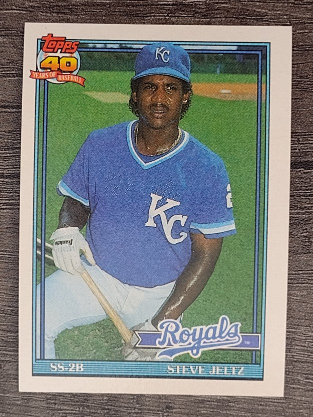 1991 Topps #507 Steve Jeltz