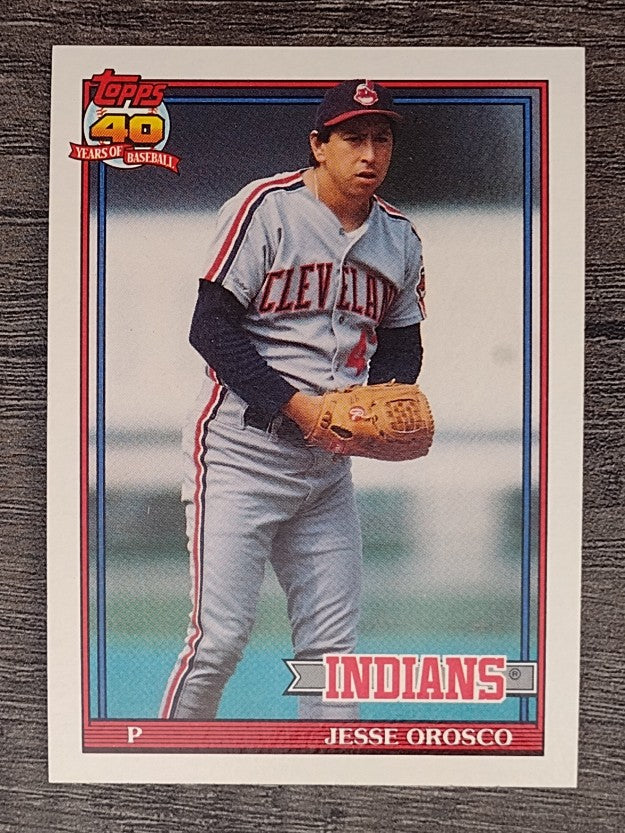 1991 Topps #346 Jesse Orosco