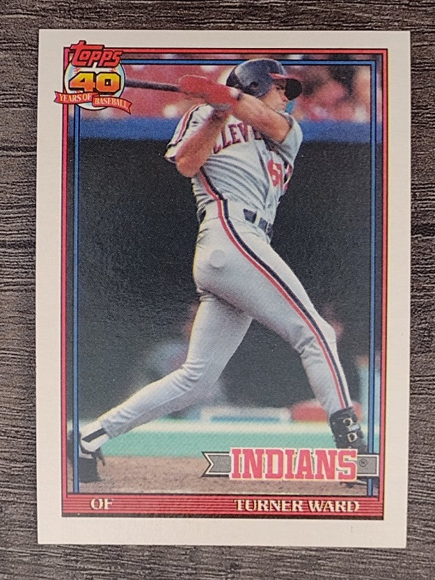 1991 Topps #555 Turner Ward RC
