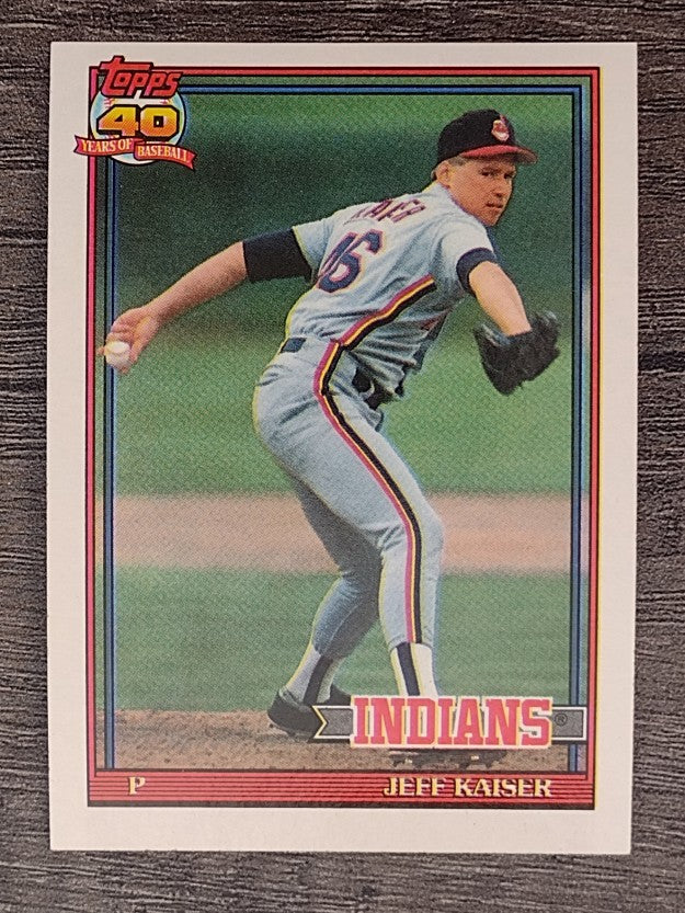 1991 Topps #576 Jeff Kaiser