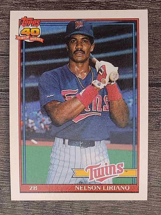 1991 Topps #18 Nelson Liriano