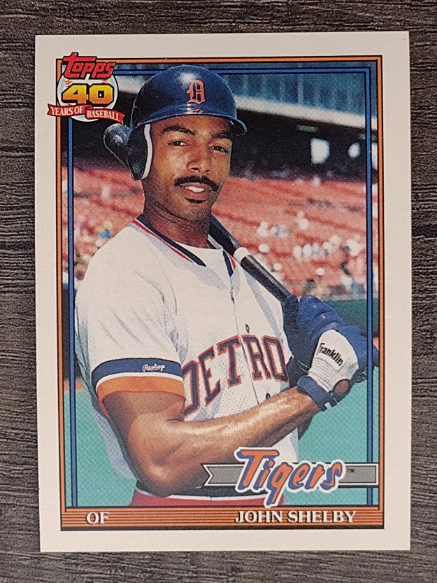 1991 Topps #746 John Shelby