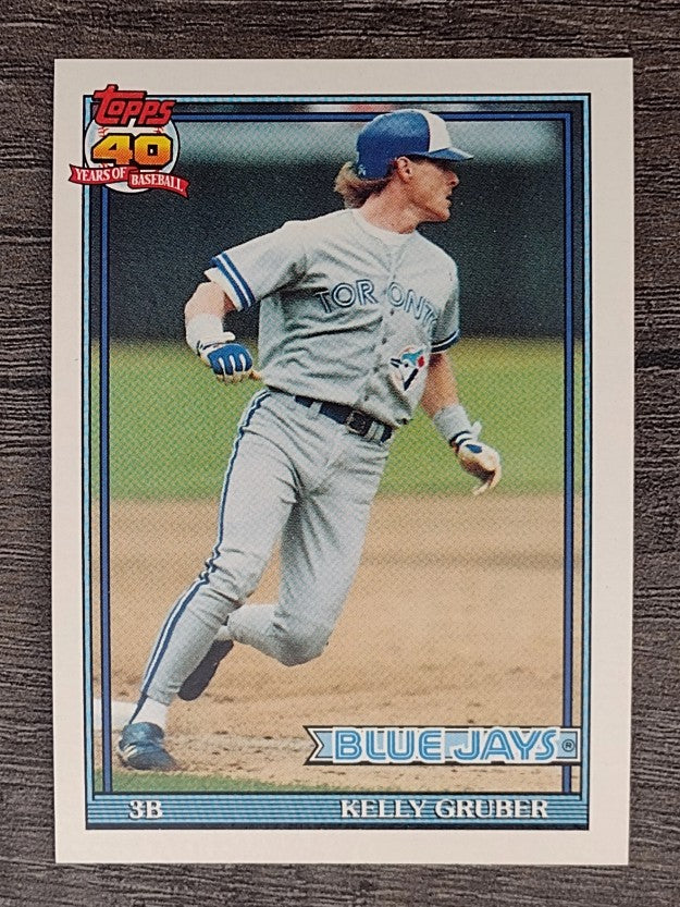 1991 Topps #370 Kelly Gruber
