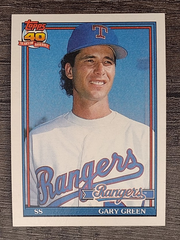 1991 Topps #184 Gary Green