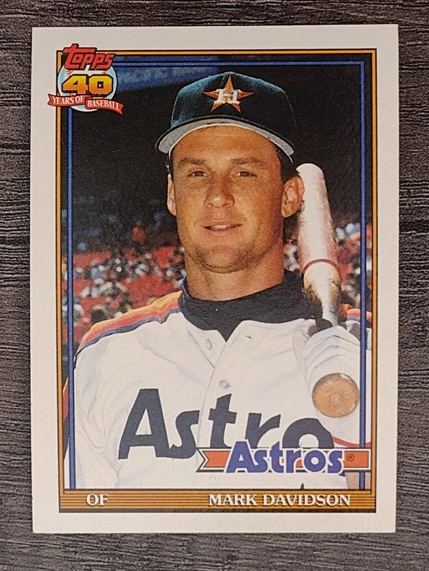 1991 Topps #678 Mark Davidson