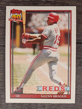 1991 Topps #444 Glenn Braggs