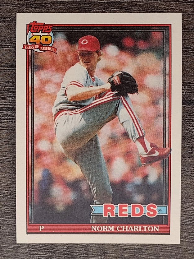 1991 Topps #309 Norm Charlton