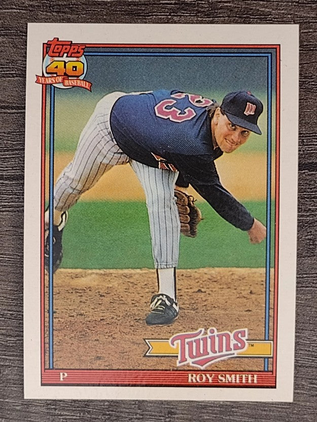 1991 Topps #503 Roy Smith