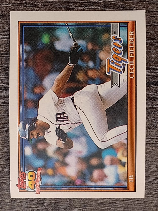 1991 Topps #720 Cecil Fielder