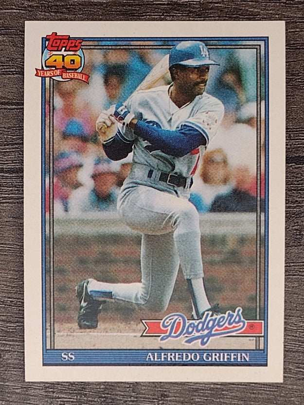 1991 Topps #226 Alfredo Griffin