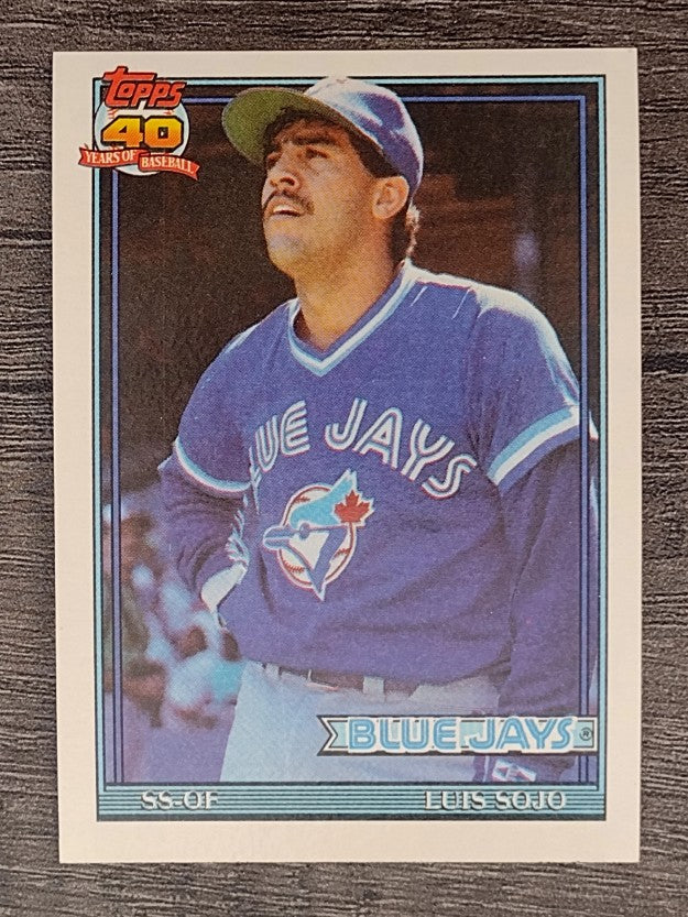 1991 Topps #26 Luis Sojo