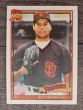 1991 Topps #573 Rich Rodriguez RC