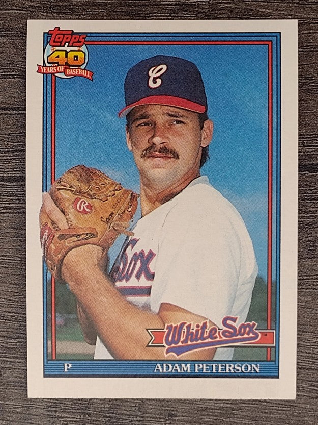 1991 Topps #559 Adam Peterson