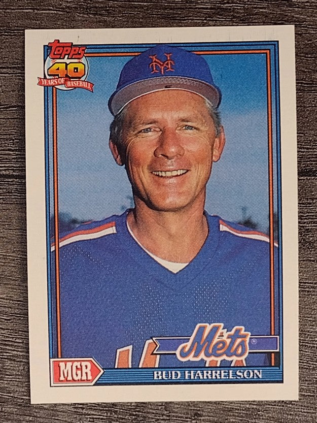 1991 Topps #261 Bud Harrelson MG