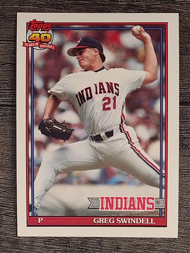1991 Topps #445 Greg Swindell