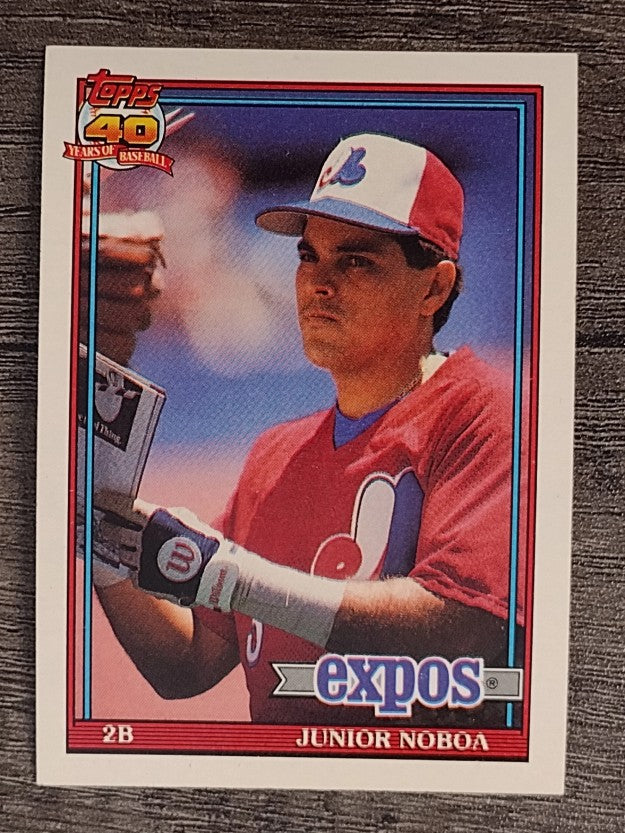 1991 Topps #182 Junior Noboa