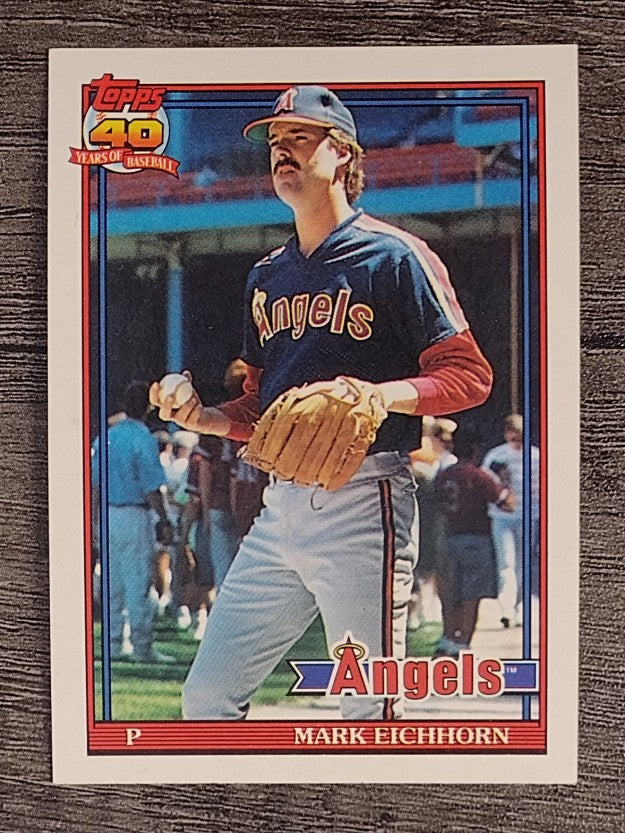 1991 Topps #129 Mark Eichhorn