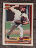 1991 Topps #749 Greg W. Harris