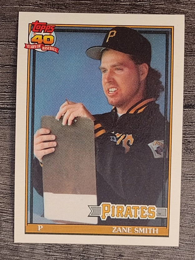 1991 Topps #441 Zane Smith