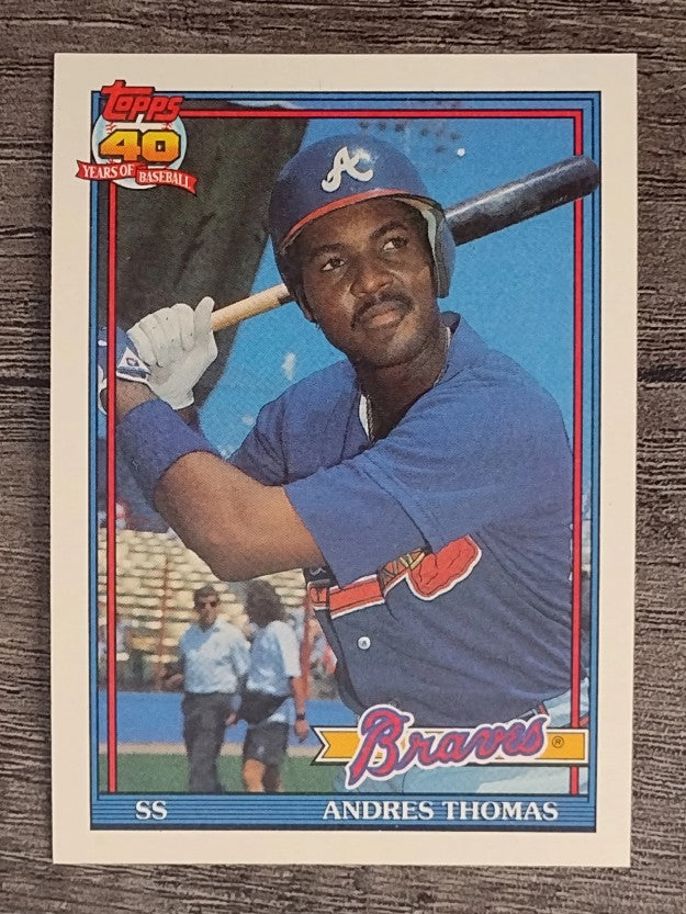 1991 Topps #111 Andres Thomas