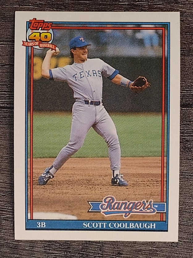 1991 Topps #277 Scott Coolbaugh