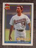 1991 Topps #434 Julio Machado