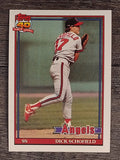 1991 Topps #736 Dick Schofield