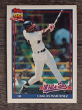 1991 Topps #156 Carlos Martinez