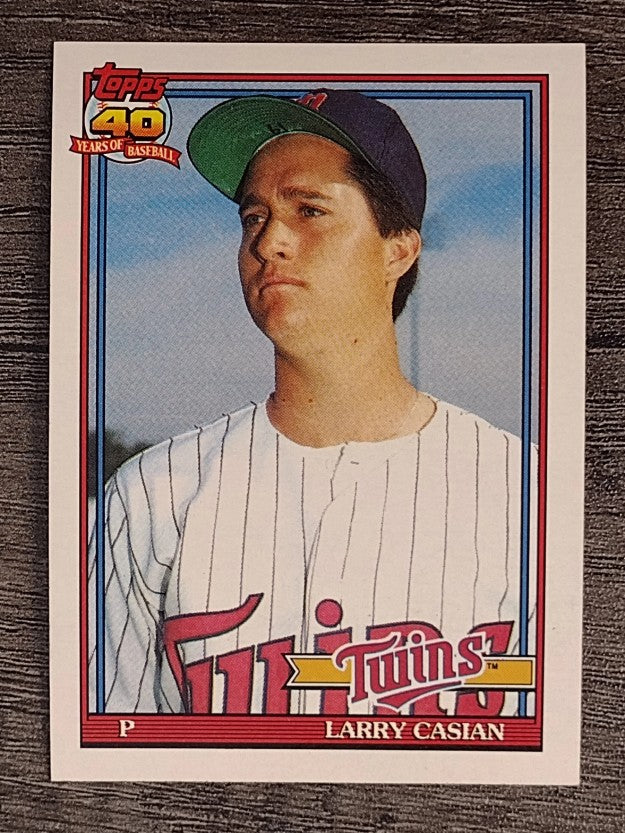 1991 Topps #374 Larry Casian RC