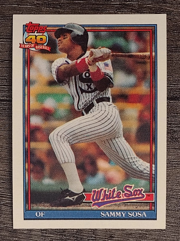 1991 Topps #414 Sammy Sosa