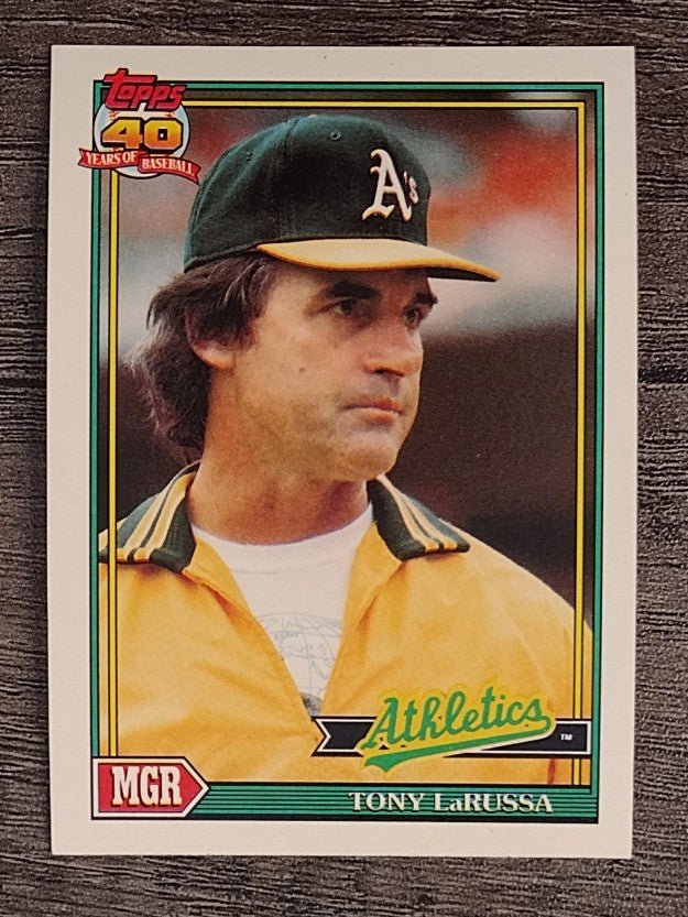 1991 Topps #171 Tony LaRussa MG