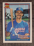 1991 Topps #224 Juan Gonzalez
