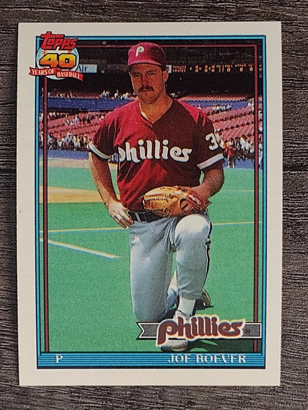 1991 Topps #159 Joe Boever